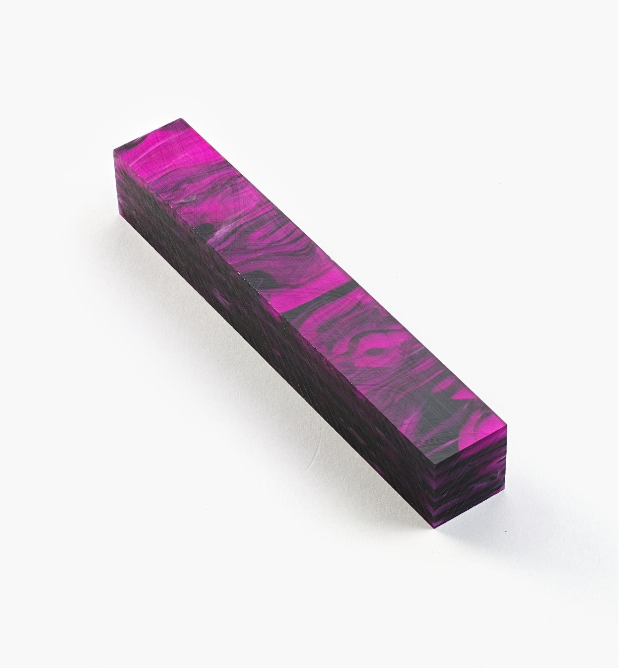 88K7968 - Acrylic Acetate Pen Blank, Purple Velvet