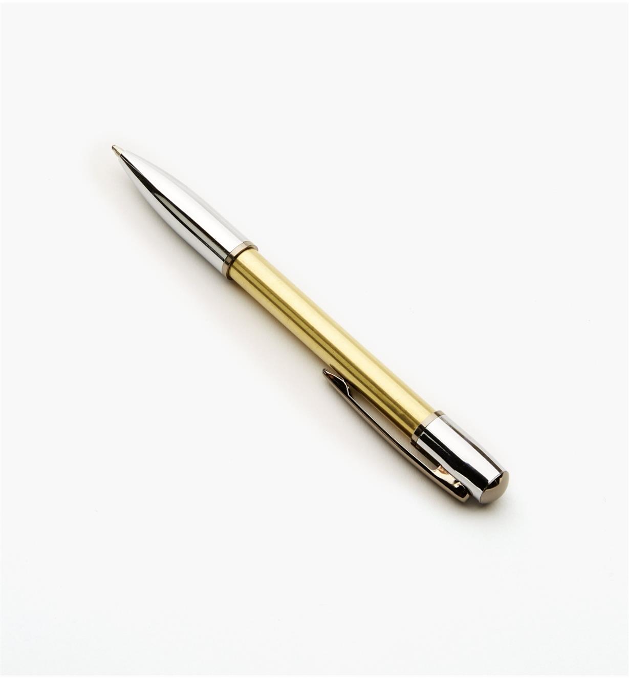 88K8284 - Composants pour stylo à bille Yari, chrome/bronze à canon