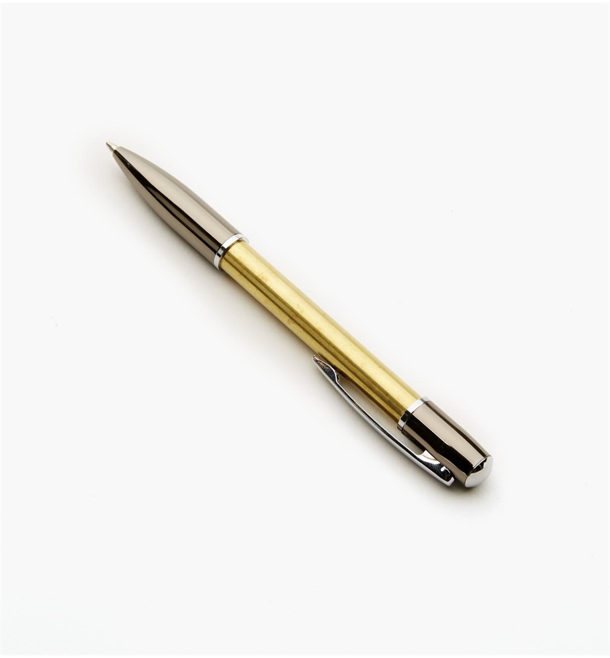 88K8285 - Yari Ballpoint Pen, Gunmetal/Chrome