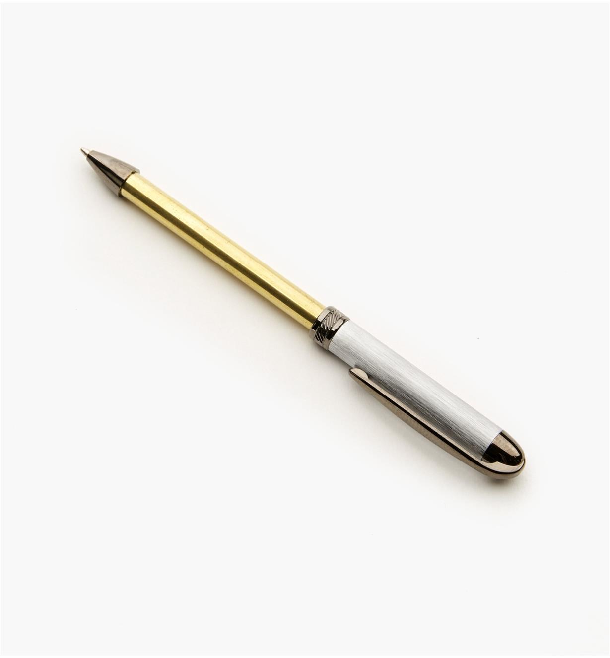 88K8344 - Surfix Duo Ballpoint Pen, Chrome/Gunmetal
