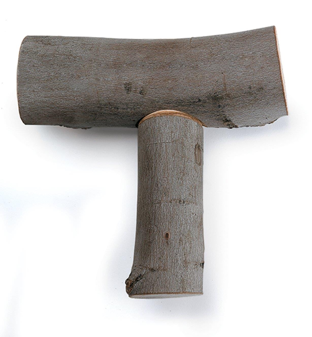 Example of a close-fitting joint on rustic stock