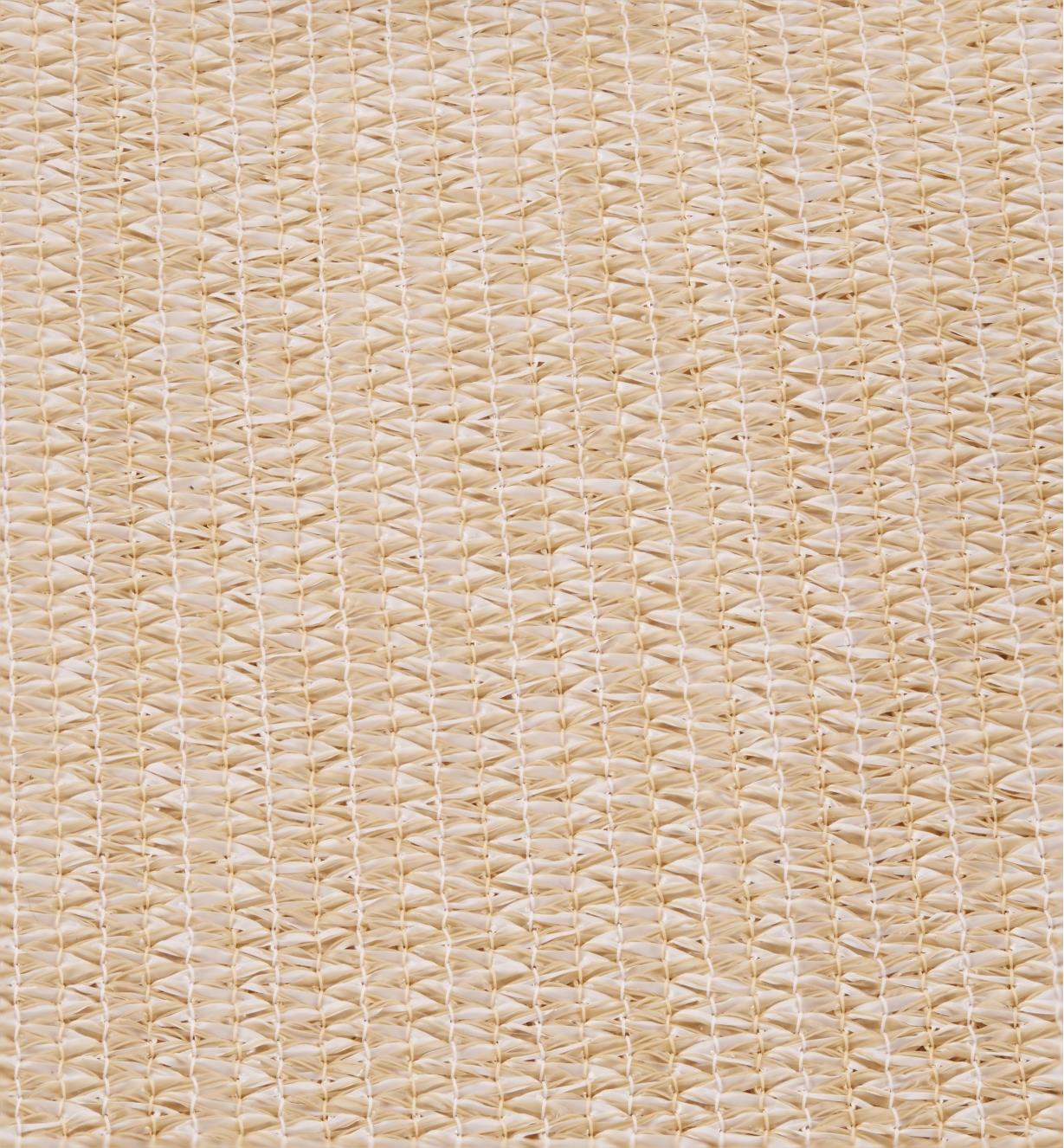 Close-up of shade sail fabric