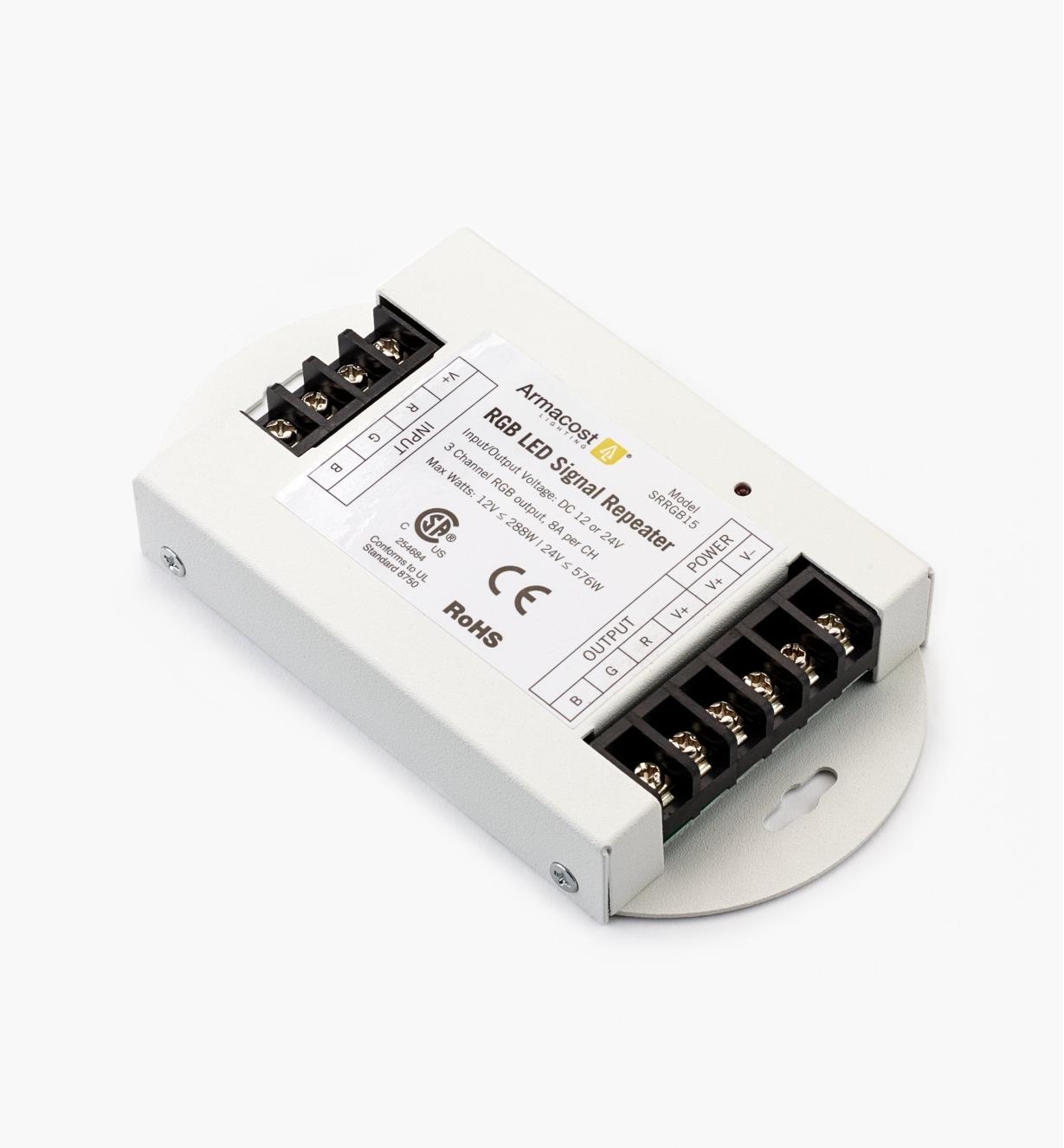 00U4197 - Amplificateur de signal pour luminaire à DEL à couleur réglable (RVB)