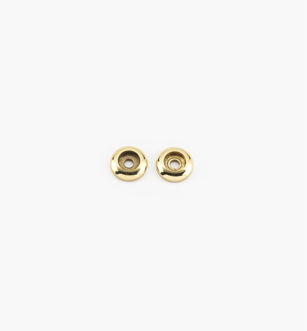 00W7810 - Polished Brass Handle Spacers, pair