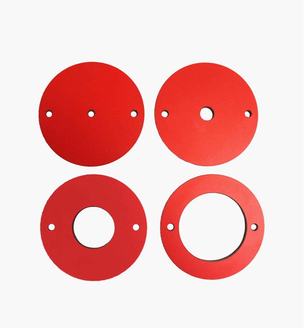 95T2417 - Insert Rings for SawStop Router Lift, set of 4