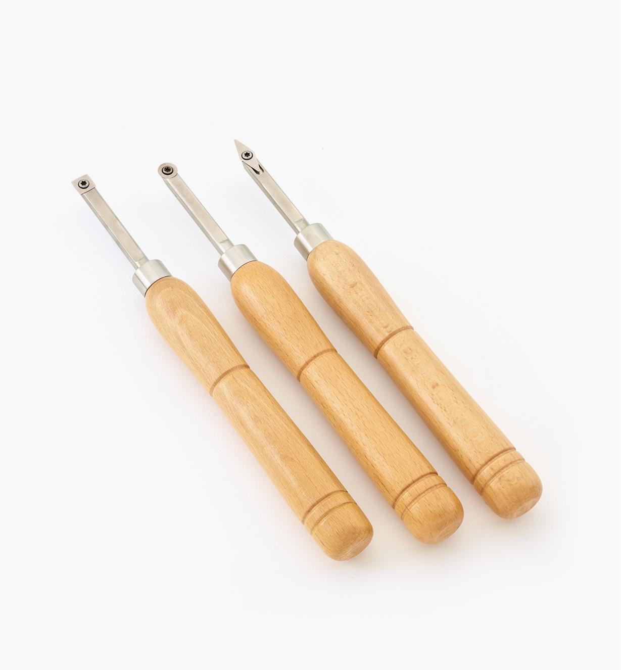 99W3973 - Set of Three Carbide-Tipped Turning Tools