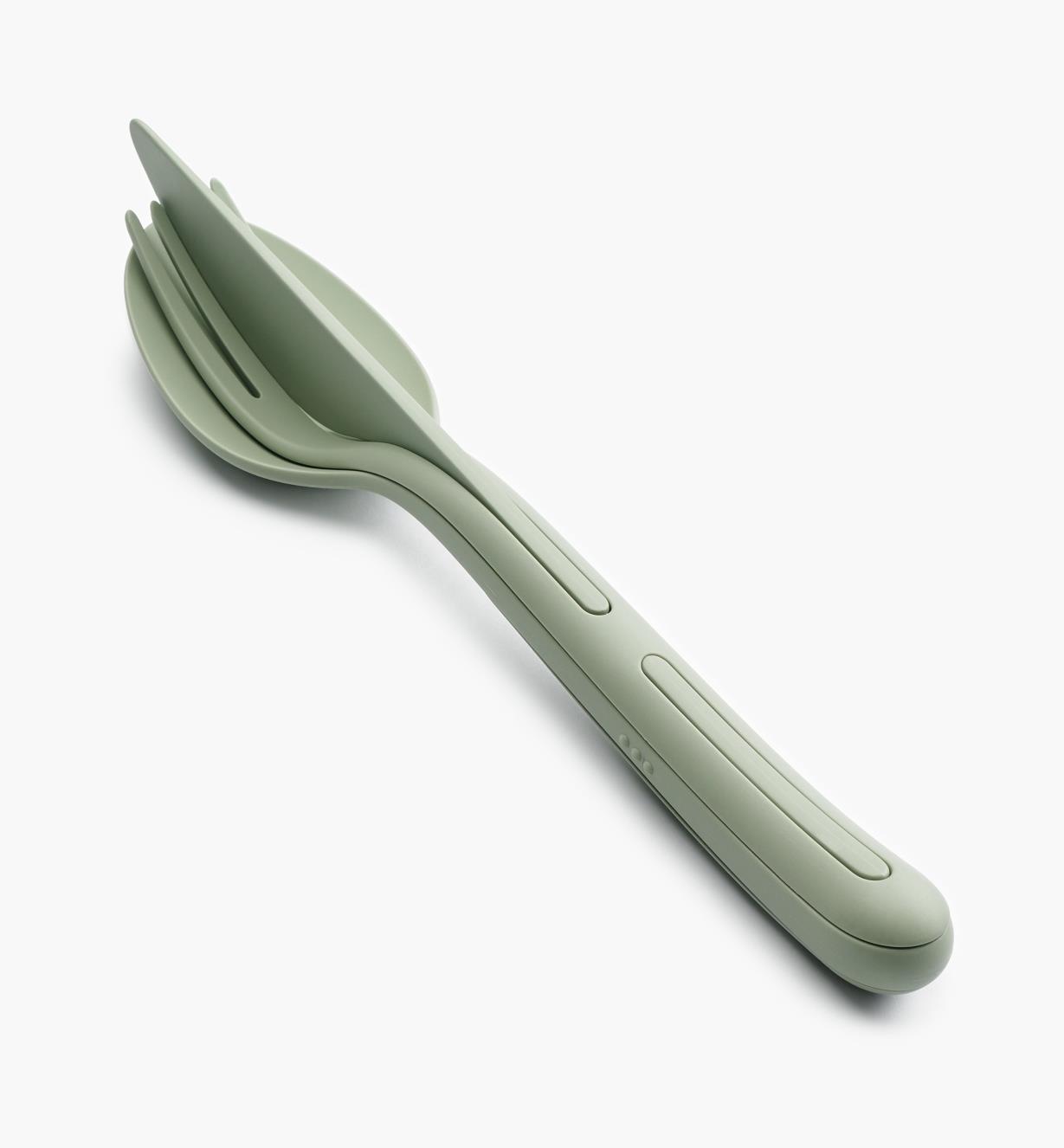 EV278 - Klikk Cutlery Set, Green