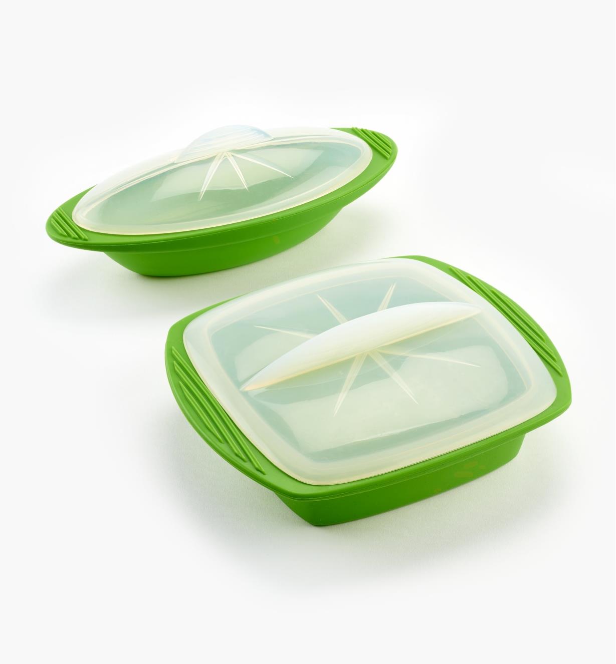 EV580 - Set of 2 Silicone Steam Cookers