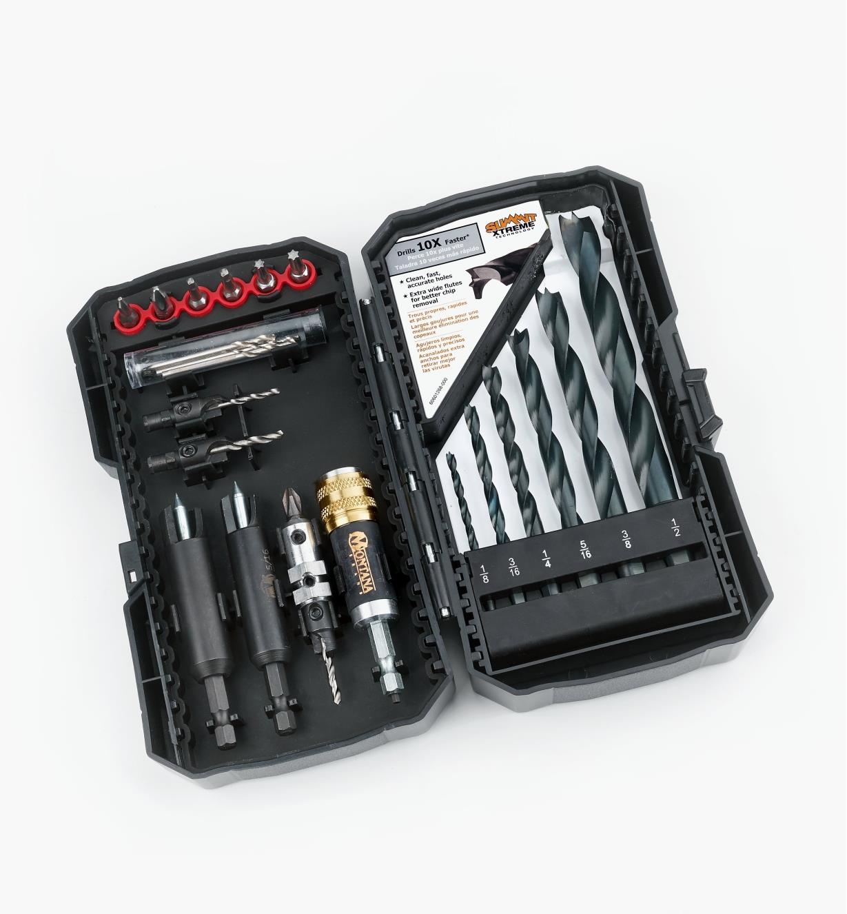 99W9736 - 25-Piece Drill, Drive & Plug Set
