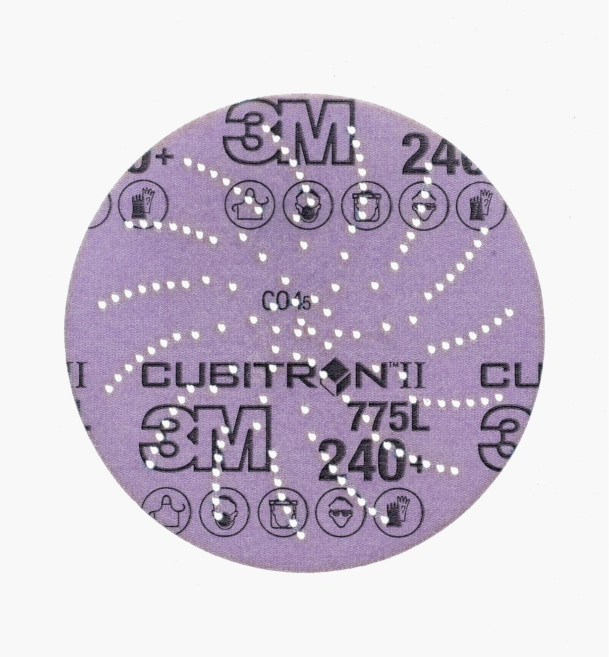 54K9885 - 5" 240x 3M Cubitron disc, ea.