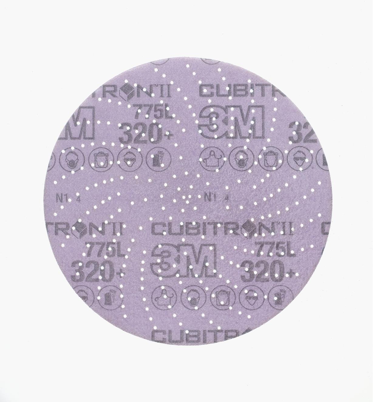 54K9896 - 6" 320x 3M Cubitron disc, ea.