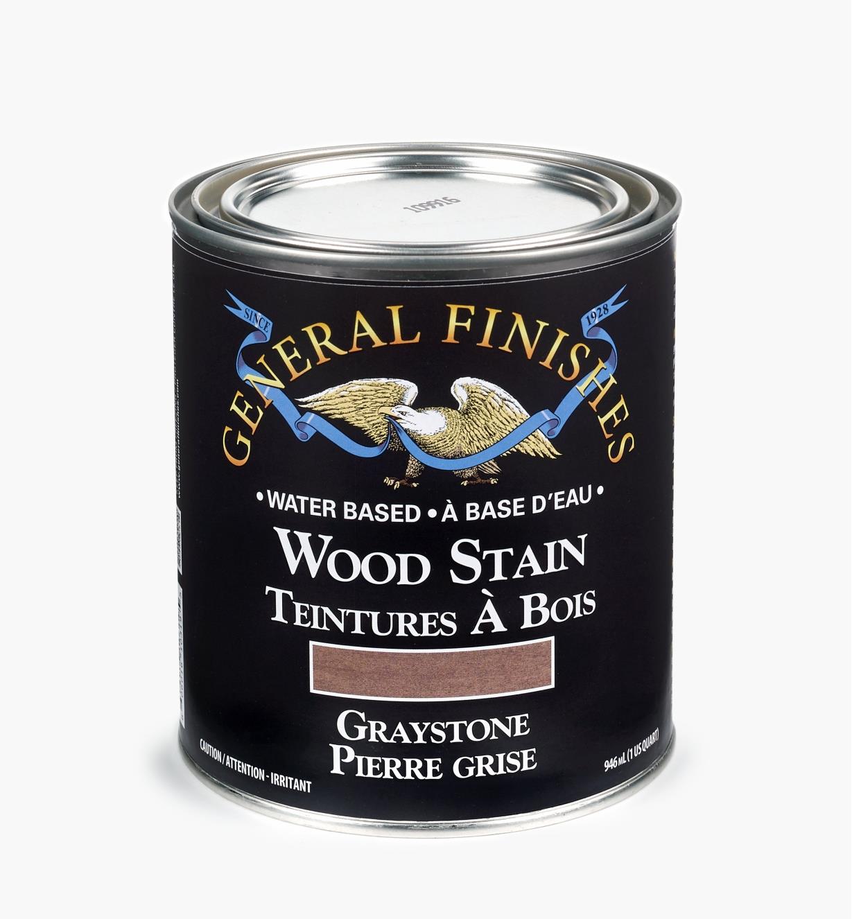 56Z1642 - Graystone General Pigment Stain, 1 qt.