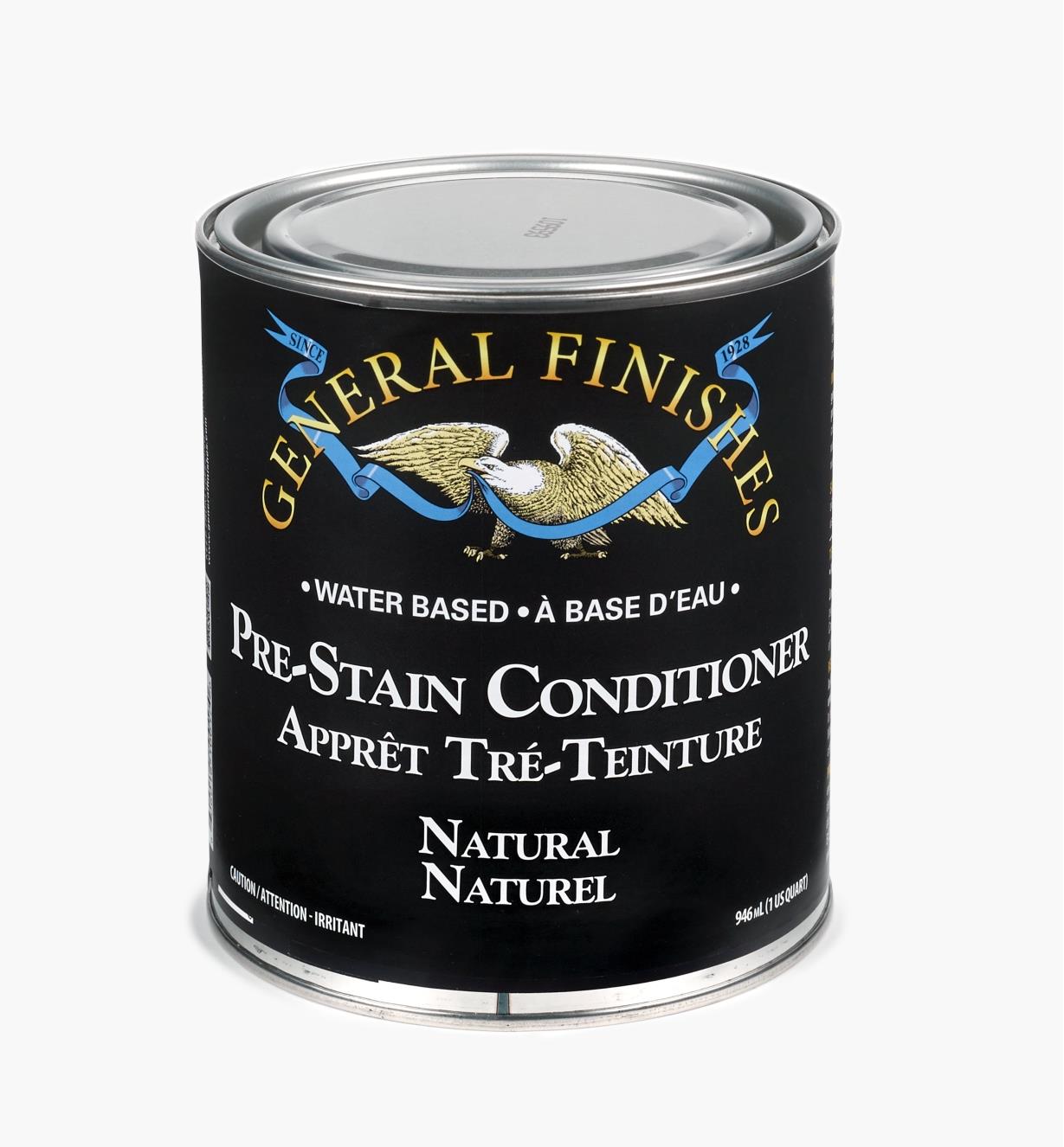 56Z1643 - Natural General Pigment Stain, 1 qt.