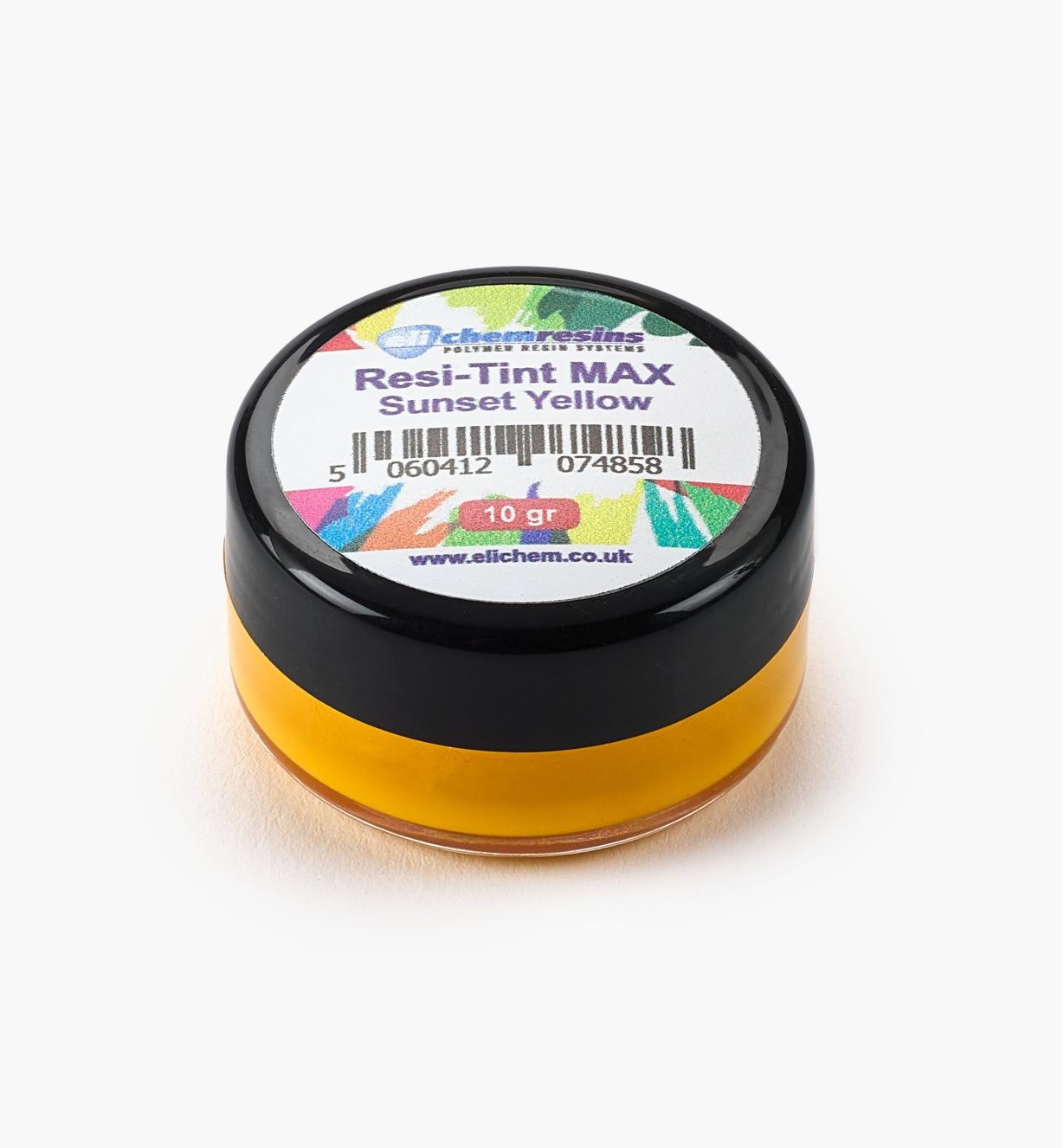 56Z7955 - Pigment Eli-Chem, jaune orangé, 10 g (0,4 oz)