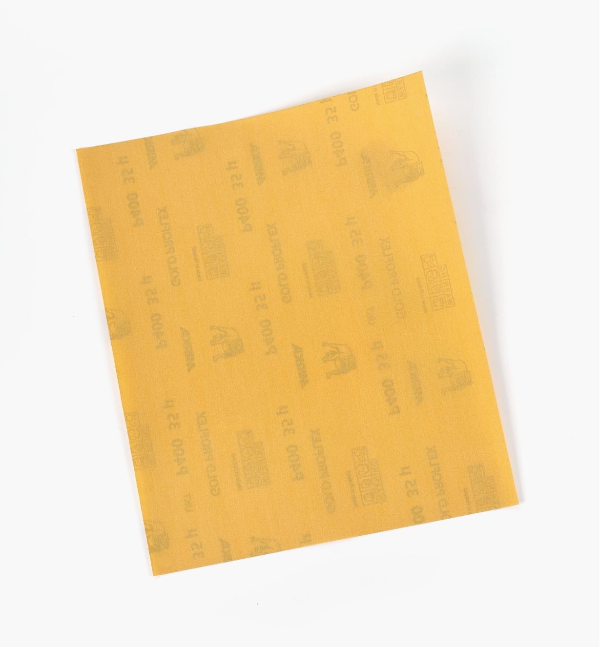 08K0109 - Papier abrasif Mirka Gold, grain 400, l'unité