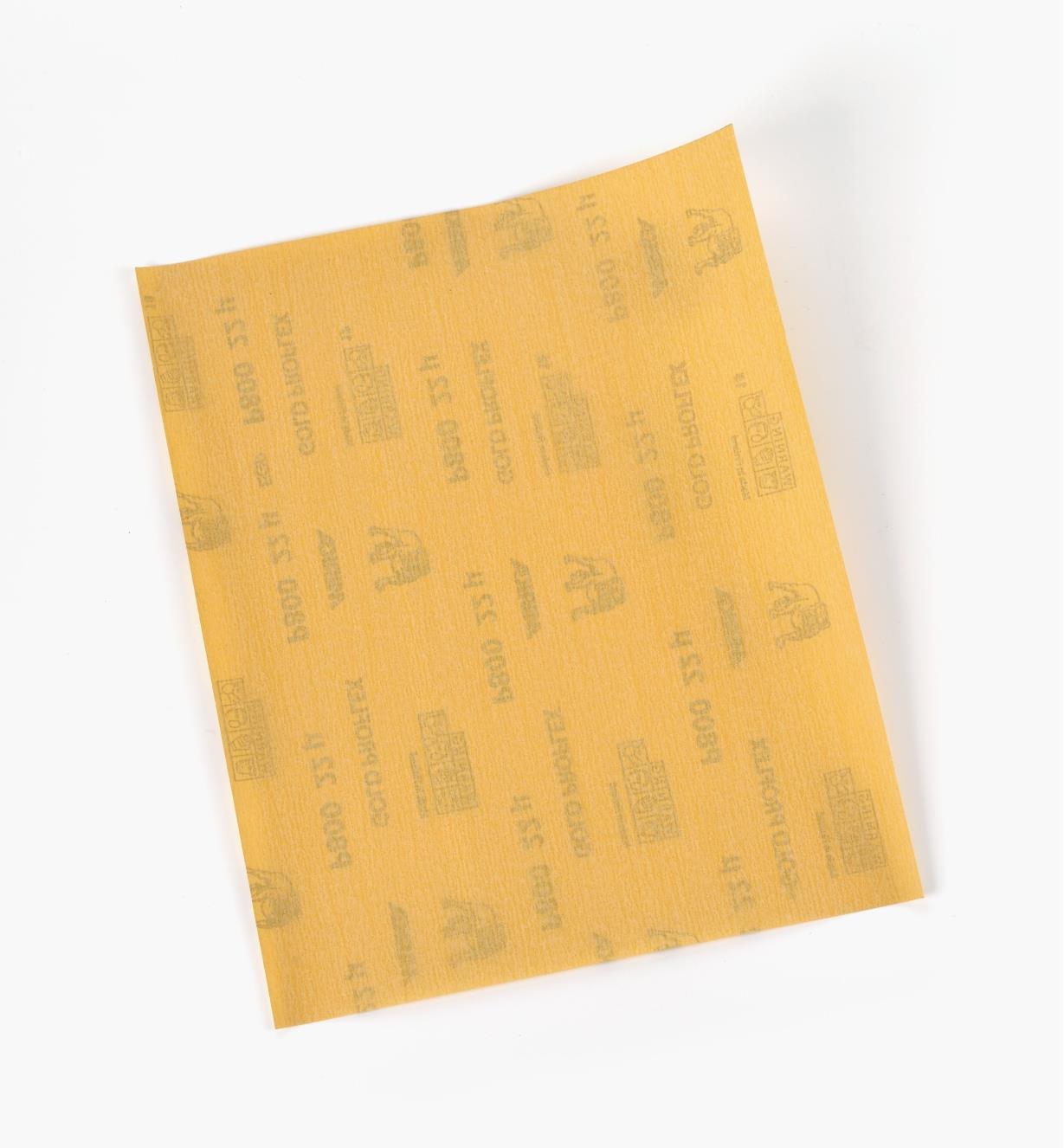 08K0111 - Papier abrasif Mirka Gold, grain 800, l'unité