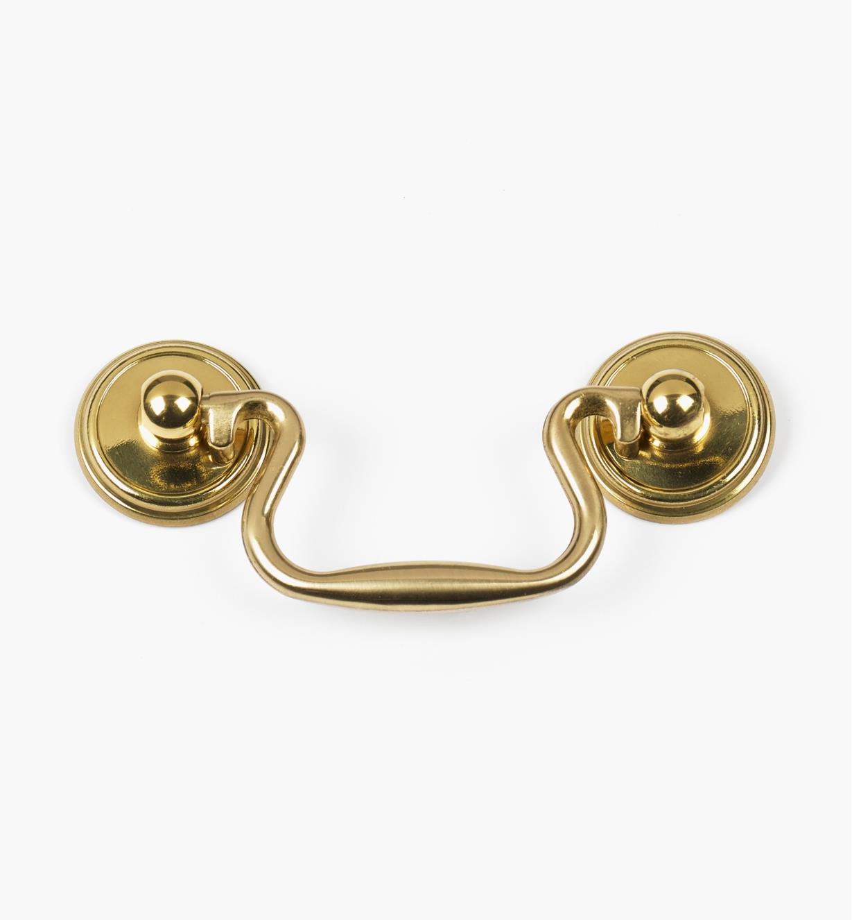 01A8510 - 2 1/2" Polished Brass Pull