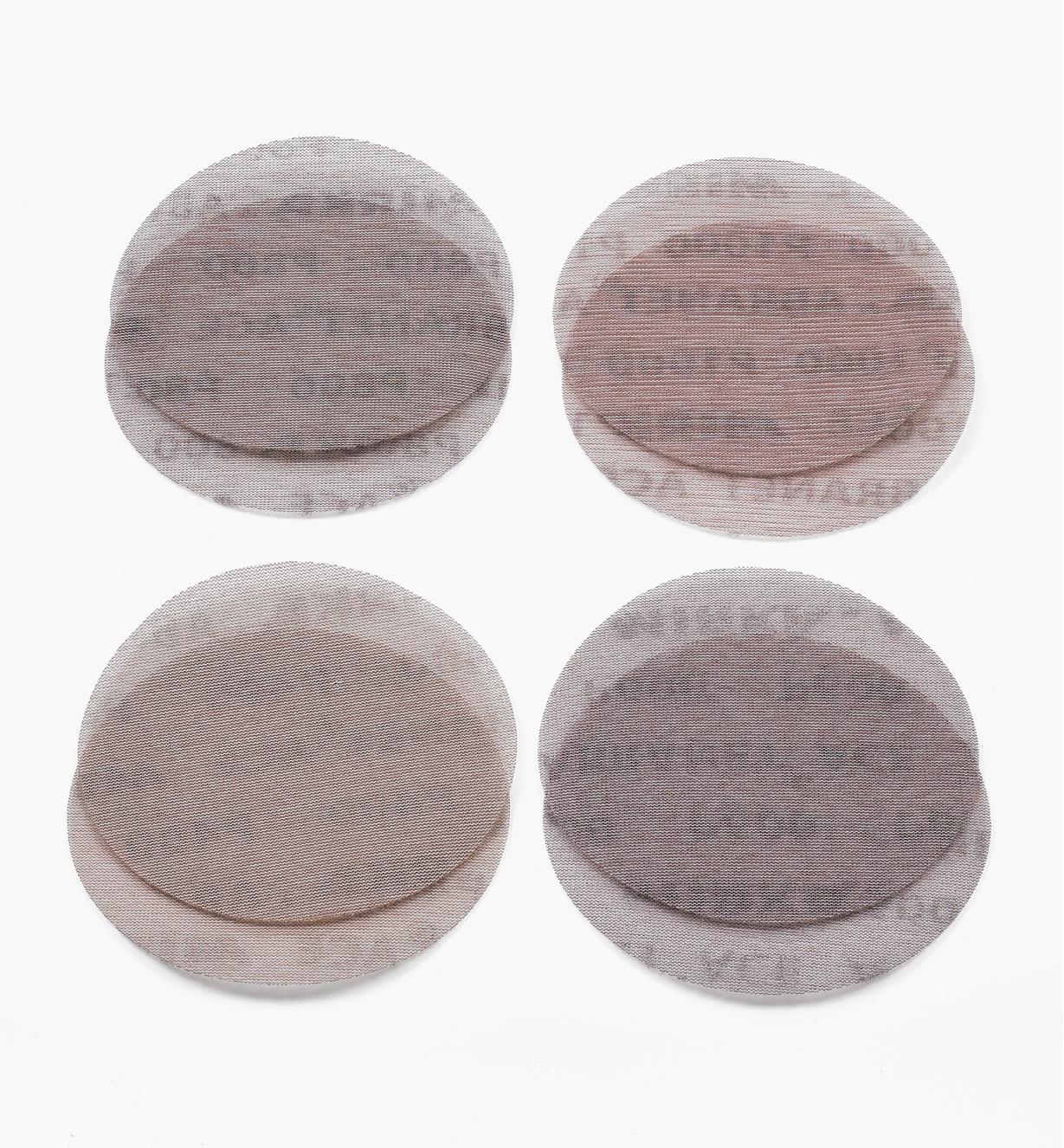 08K1050 - 8-Pc. Sample Pack of Mirka 5" Fine Abranet Ace Grip Discs