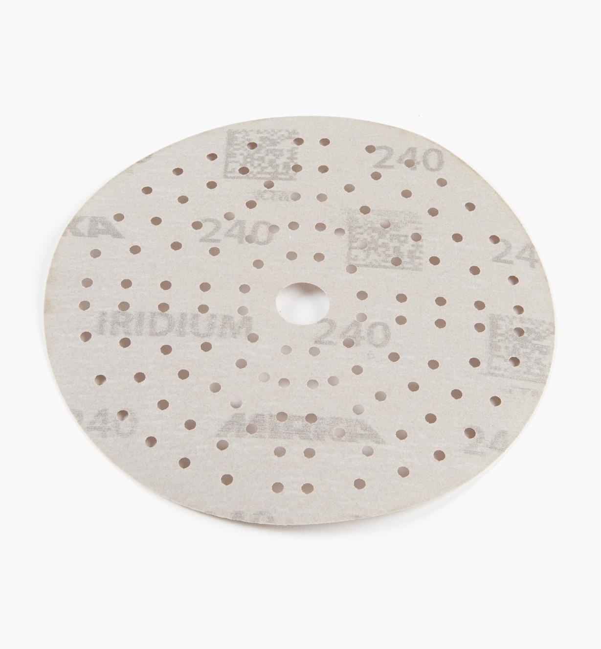 08K1728 - 240x 6" 121-Hole Iridium Grip Disc, ea.