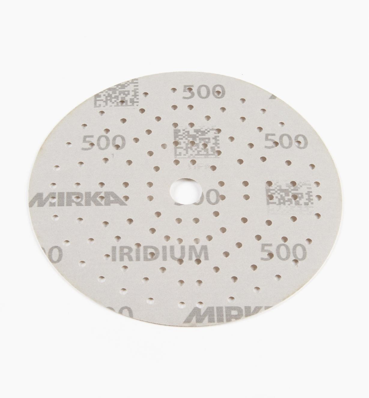 08K1731 - 500x 6" 121-Hole Iridium Grip Disc, ea.