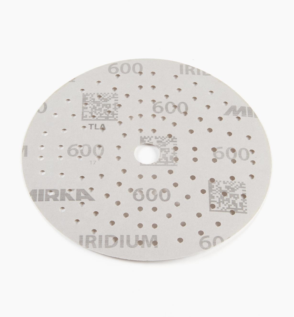 08K1732 - 600x 6" 121-Hole Iridium Grip Disc, ea.