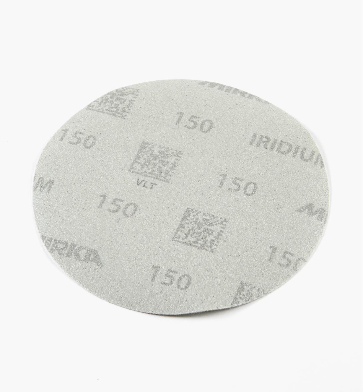 08K1743 - 150x 6" No-Hole Iridium Grip Disc, ea.