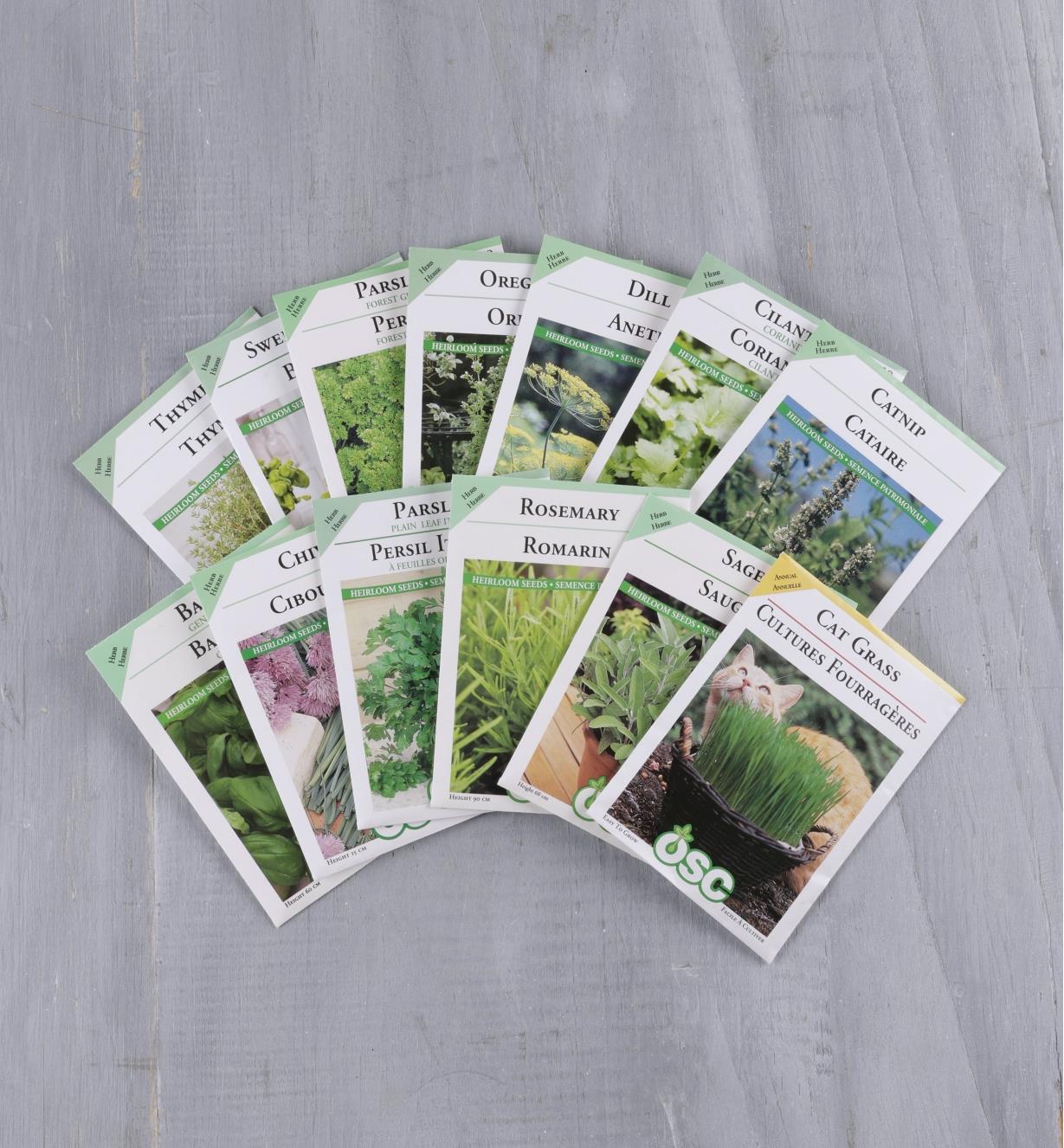 OSC Herb Seed Packets