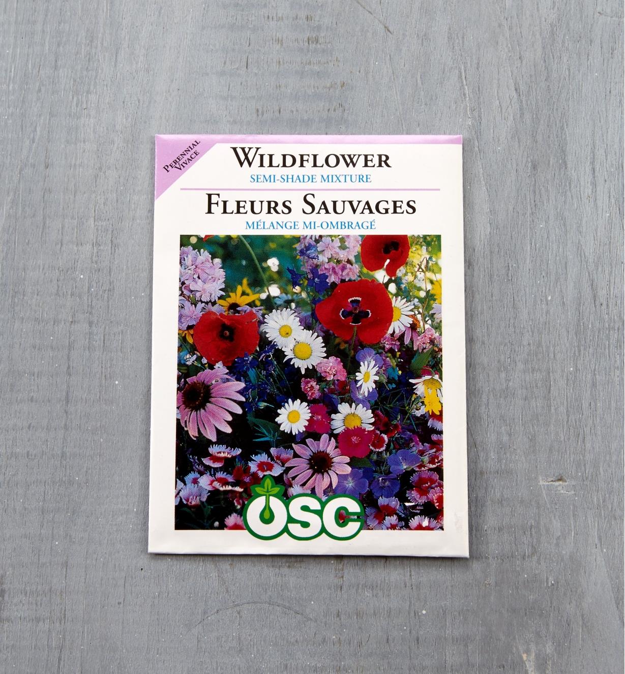 SD151 - Mélange de fleurs sauvages – mi-ombre