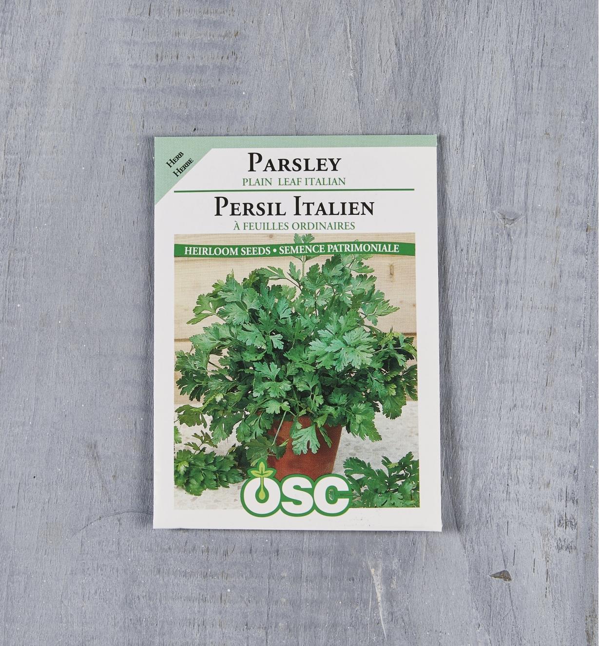 SD154 - Parsley (Plain Leaf Italian)