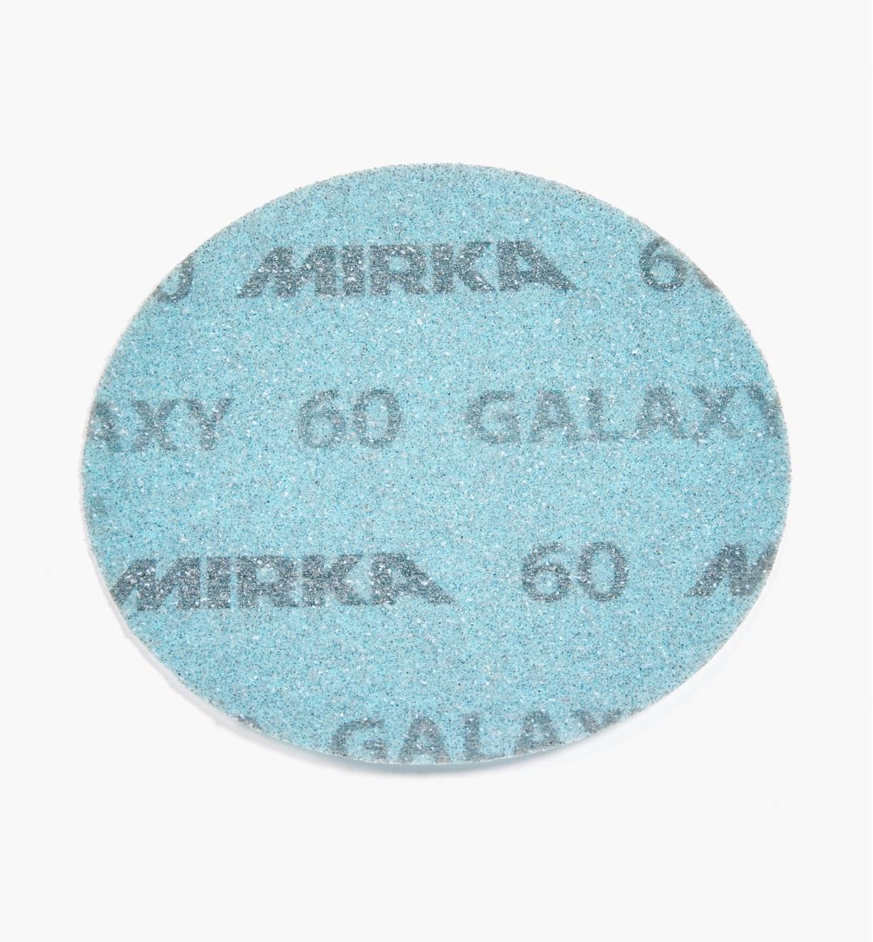 08K1302 - Disque abrasif autoagrippant Galaxy, 5 po, grain 60, l'unité