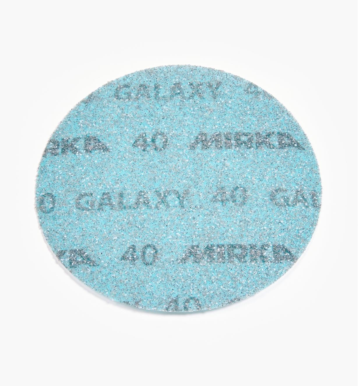 08K2101 - Disque abrasif autoagrippant Galaxy, 6 po, grain 40, l'unité