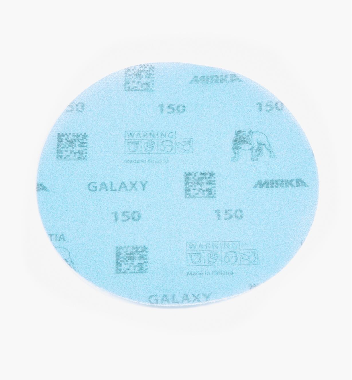 08K2106 - Disque abrasif autoagrippant Galaxy, 6 po, grain 150, l'unité