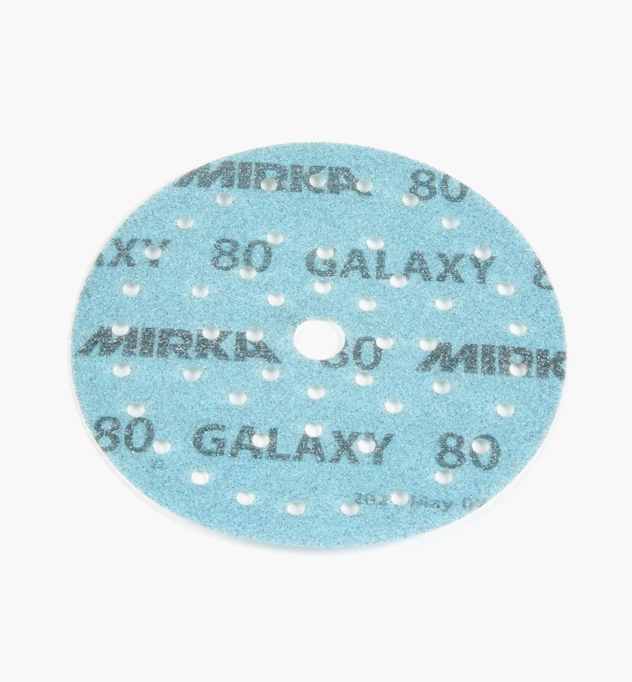 08K2142 - Disque abrasif autoagrippant Galaxy Multifit, 6 po, grain 80, l'unité