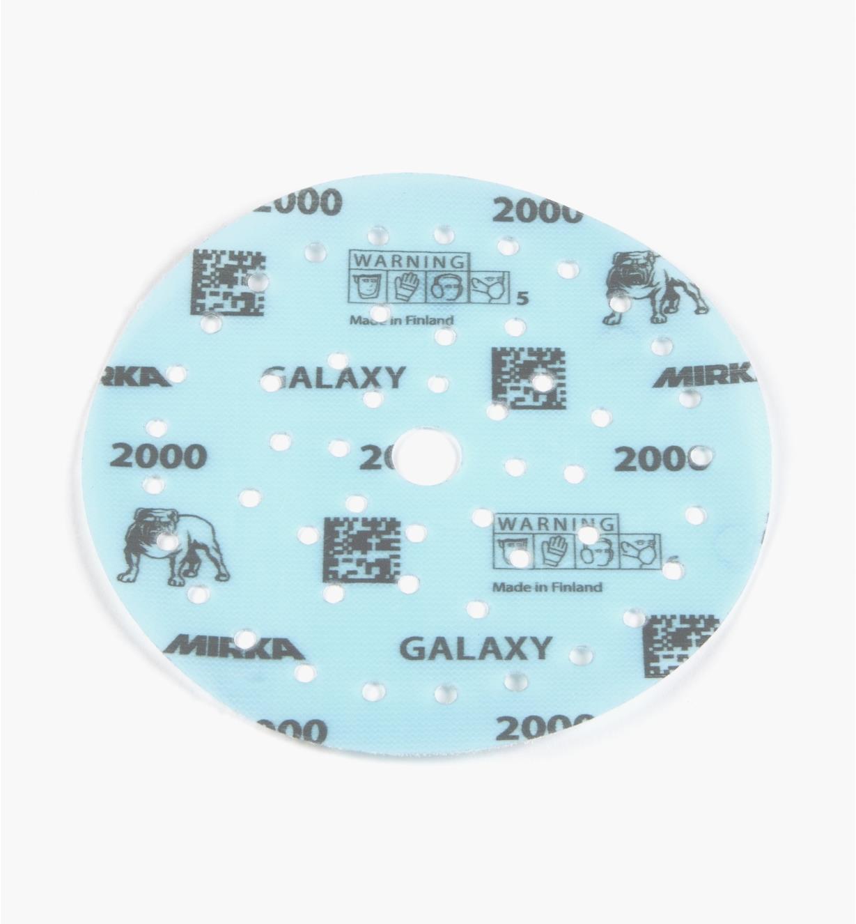 08K2157 - 2000x 6" Galaxy Multifit Grip Disc, ea.