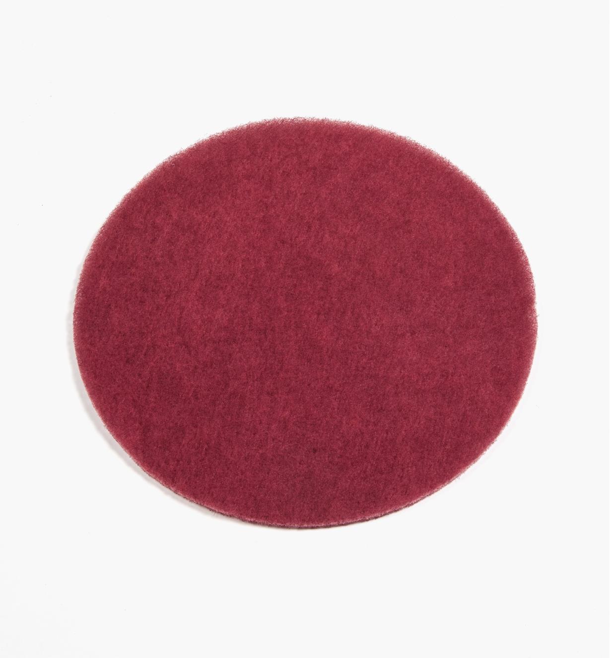 08K2891 - Tampon abrasif Mirlon VF rouge, 9 po, grain 360