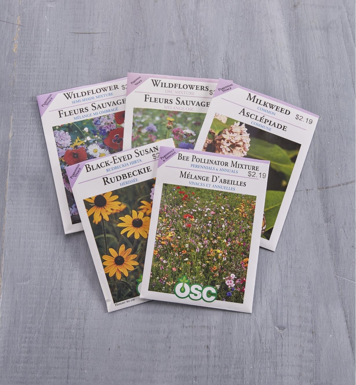 OSC Flower Seed Packets