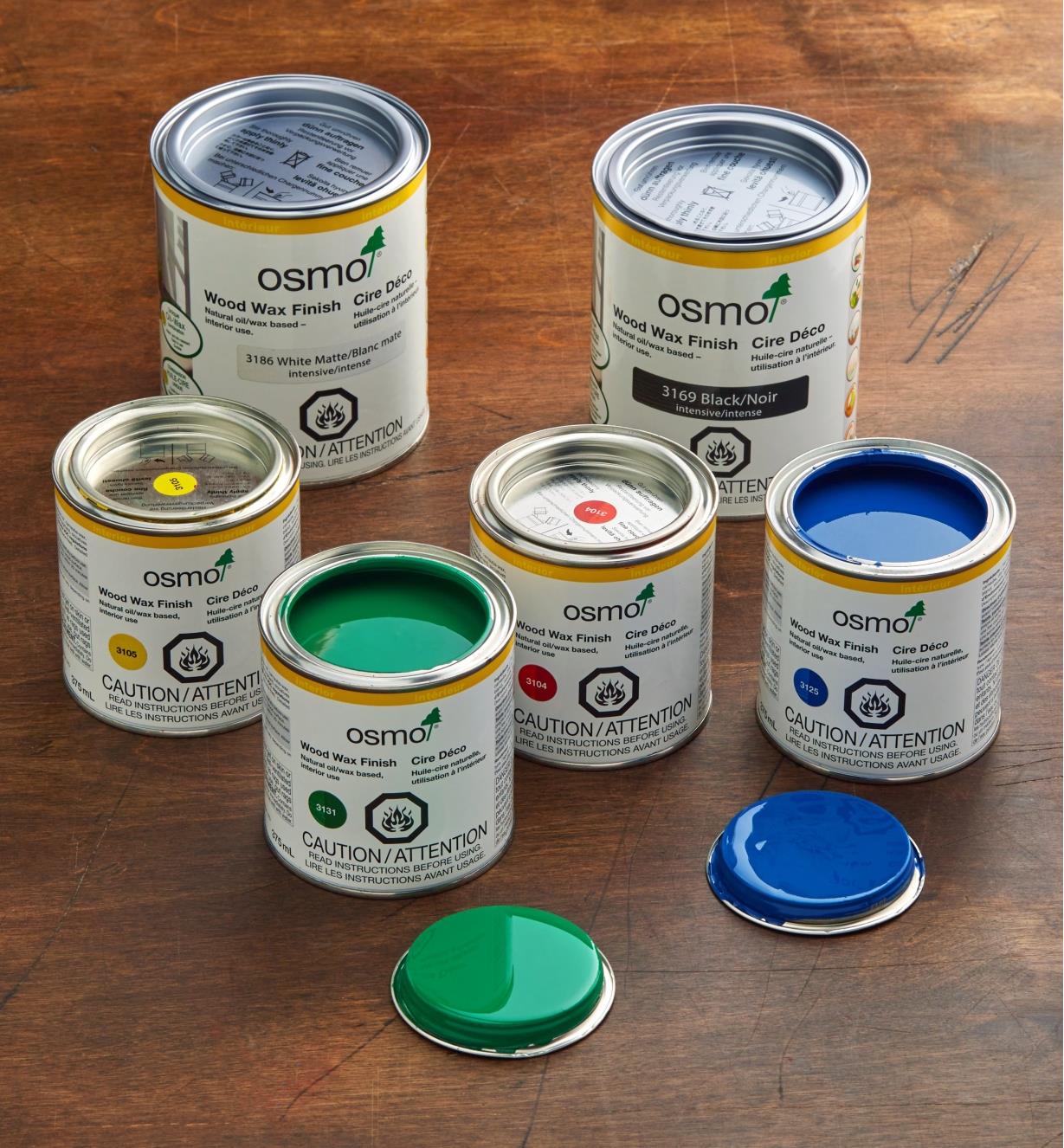 Osmo Wood Wax Intensive Finishes