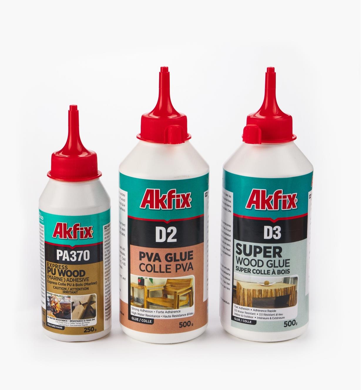 62K1499 - Set of 3 Akfix Glues