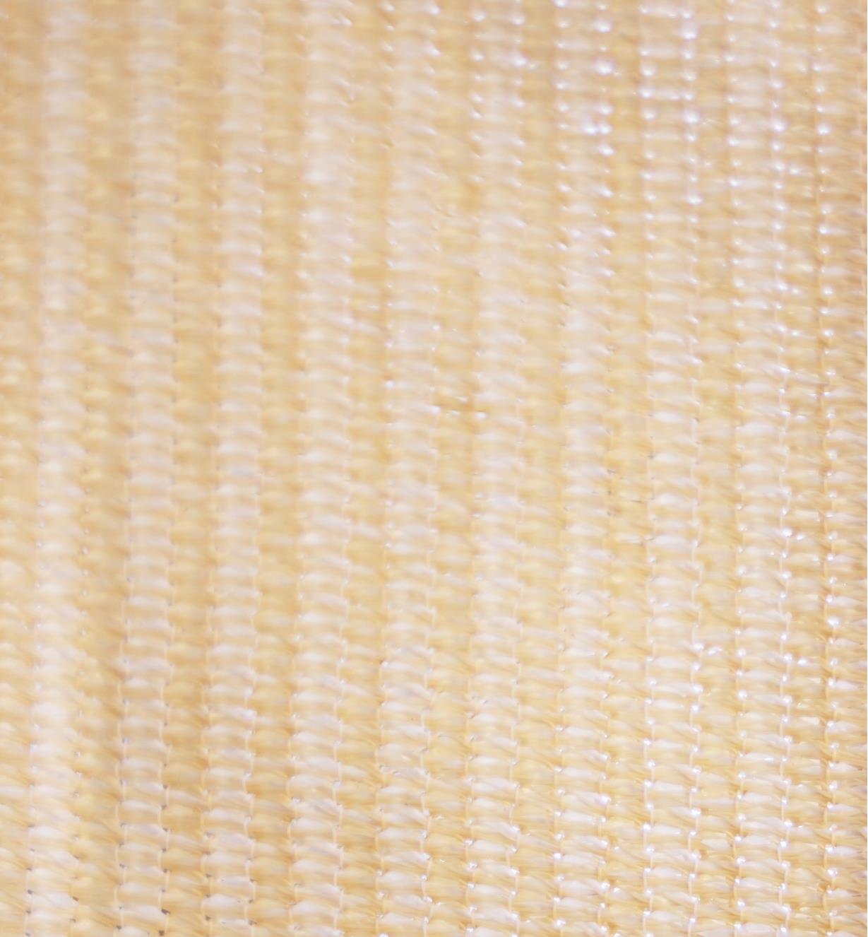 Close-up of knitted polyethylene fabric