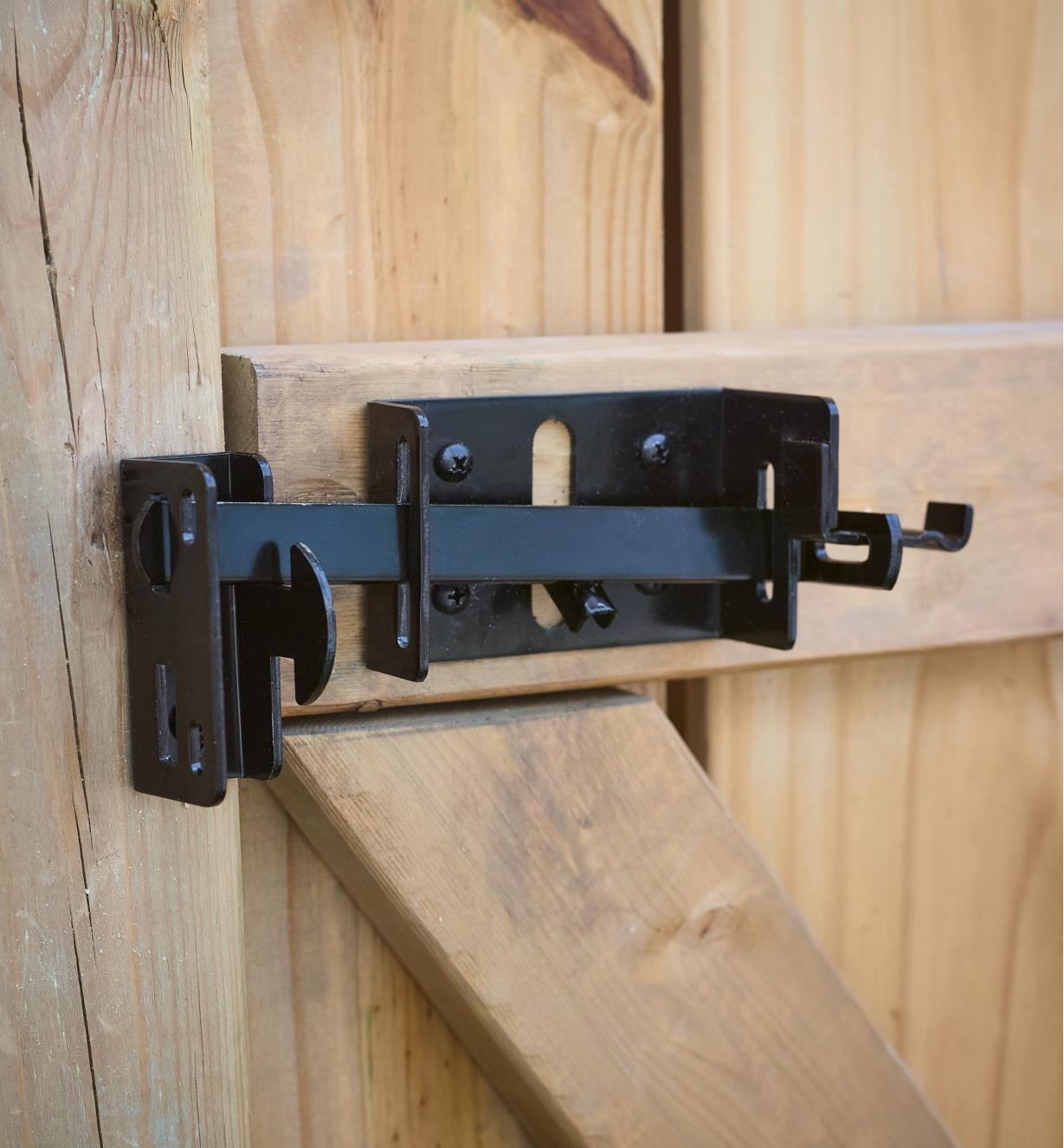 Latch installed on a gate