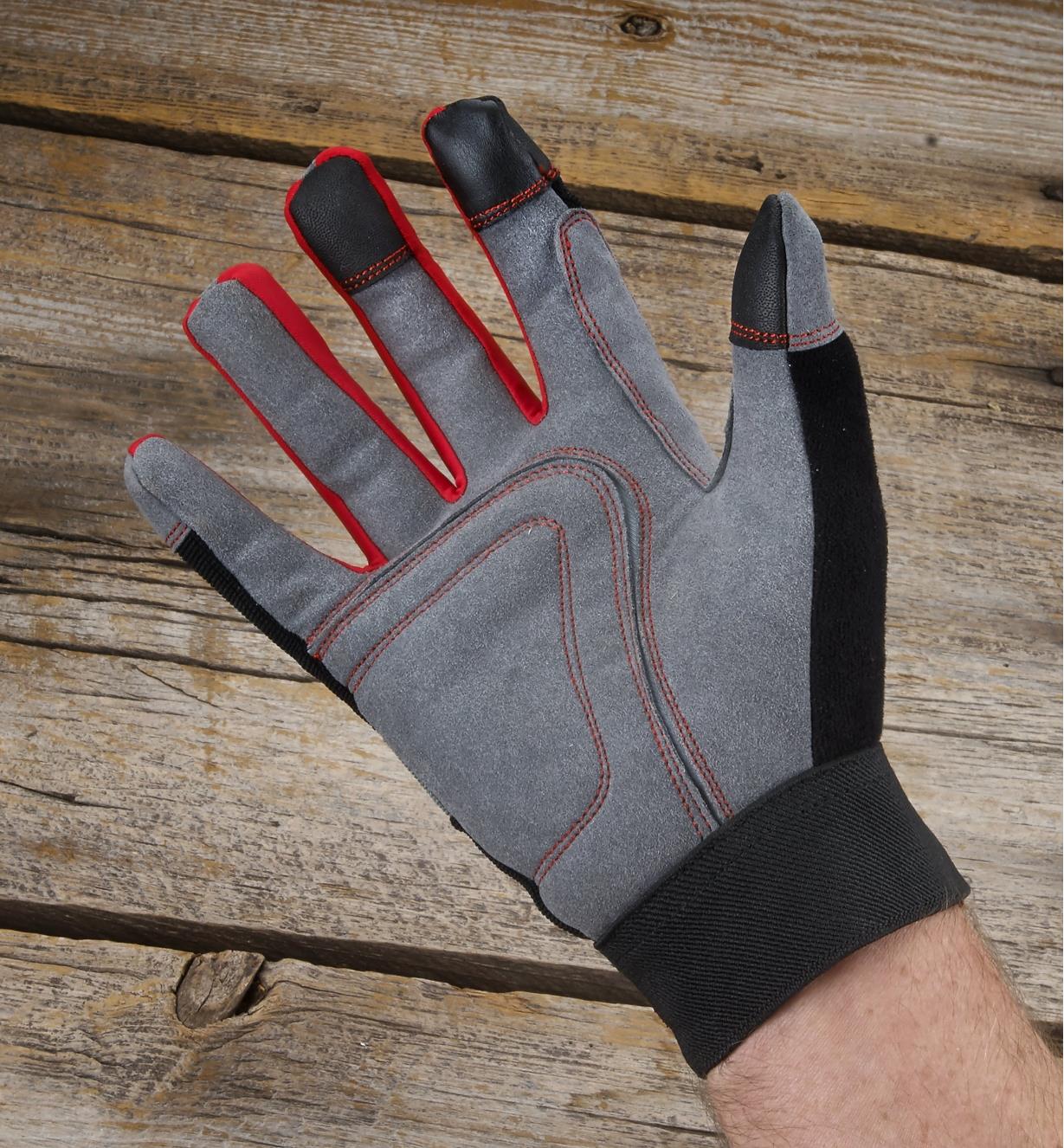 99W8471 - Ultra-Suede Gloves, 3 pairs