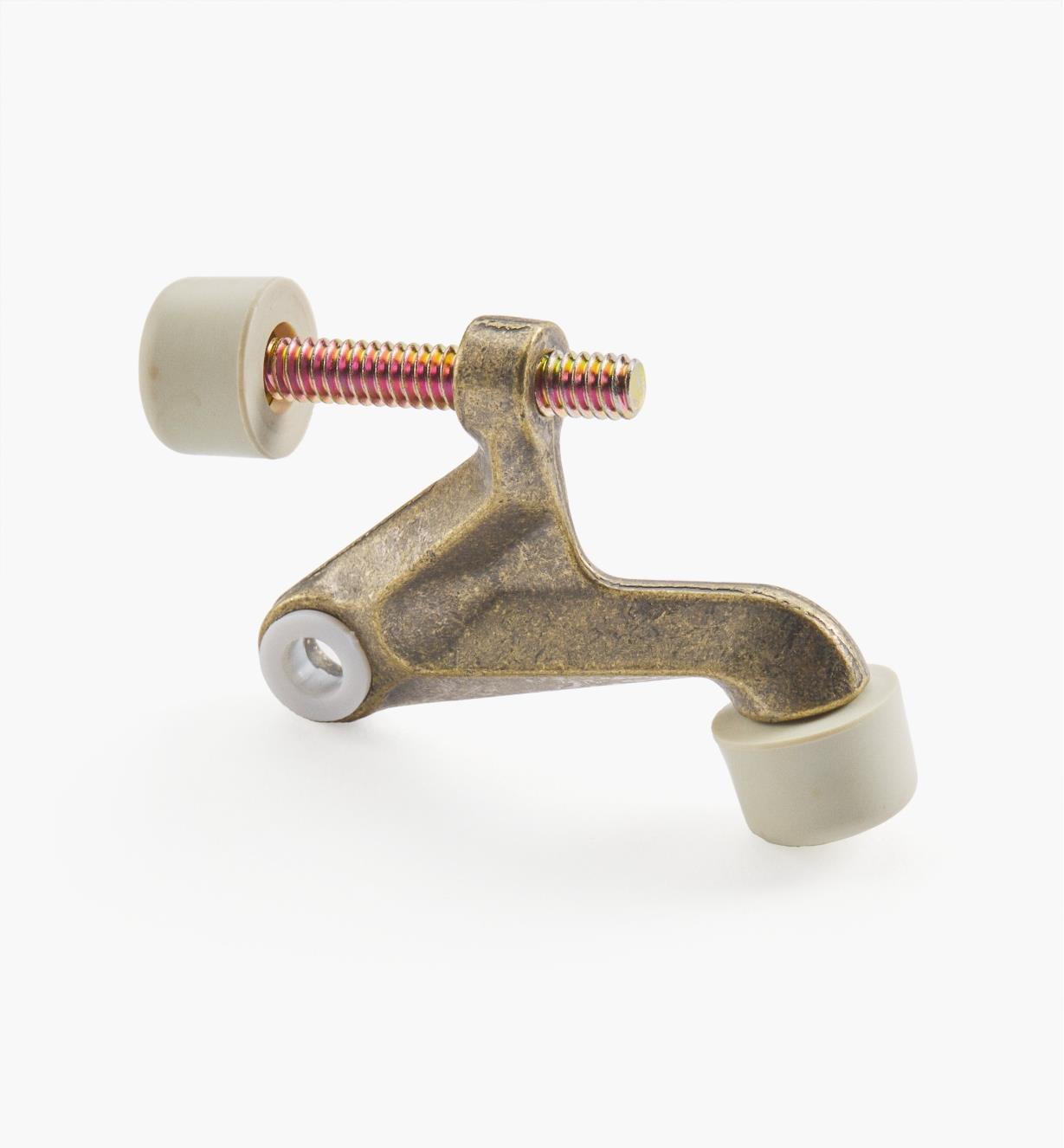 99X0145 - Antique Brass Hinge-Pin Doorstop