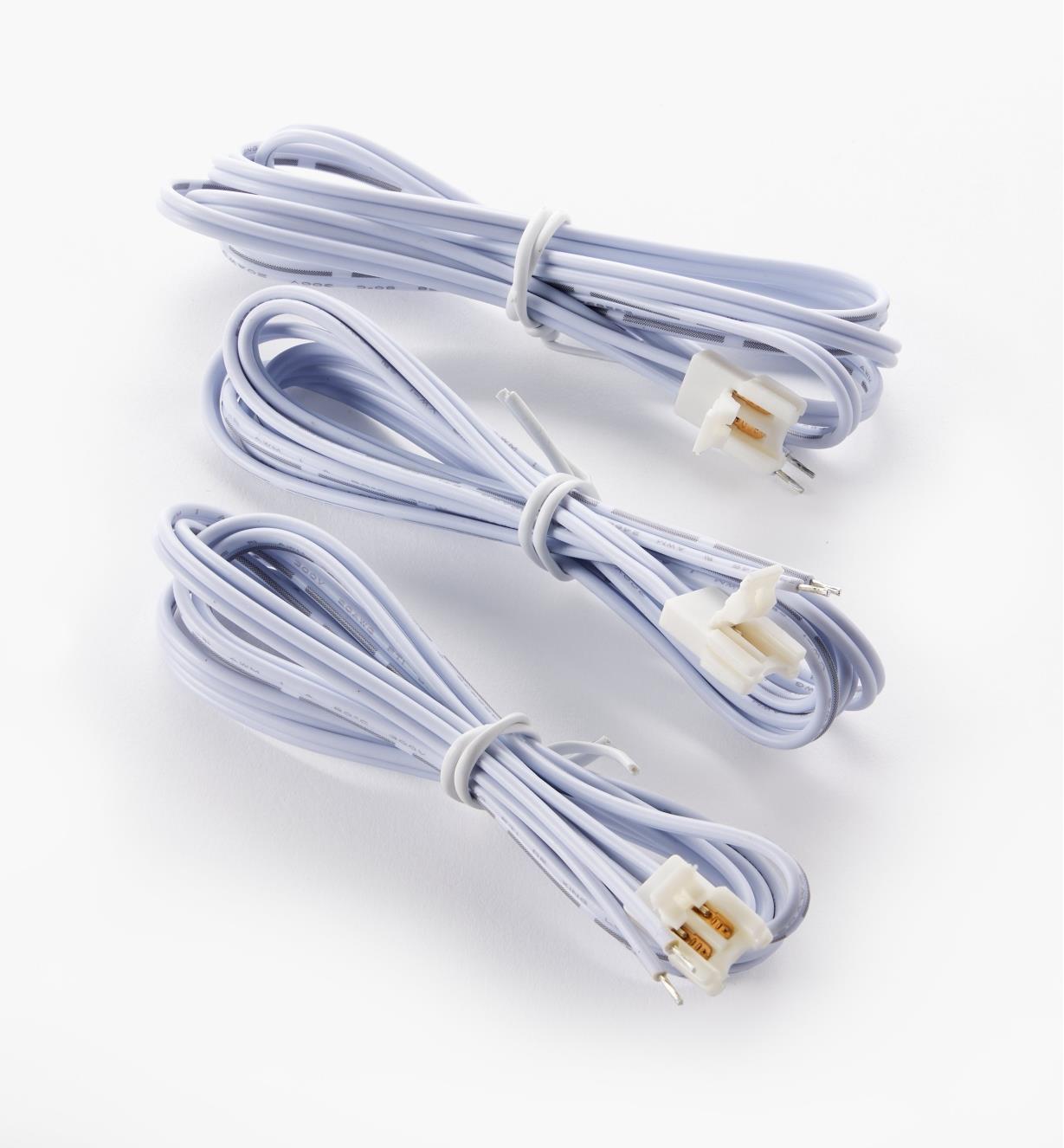 00U4148 - Extension Connectors for White LED Tape Lighting, pkg. of 3