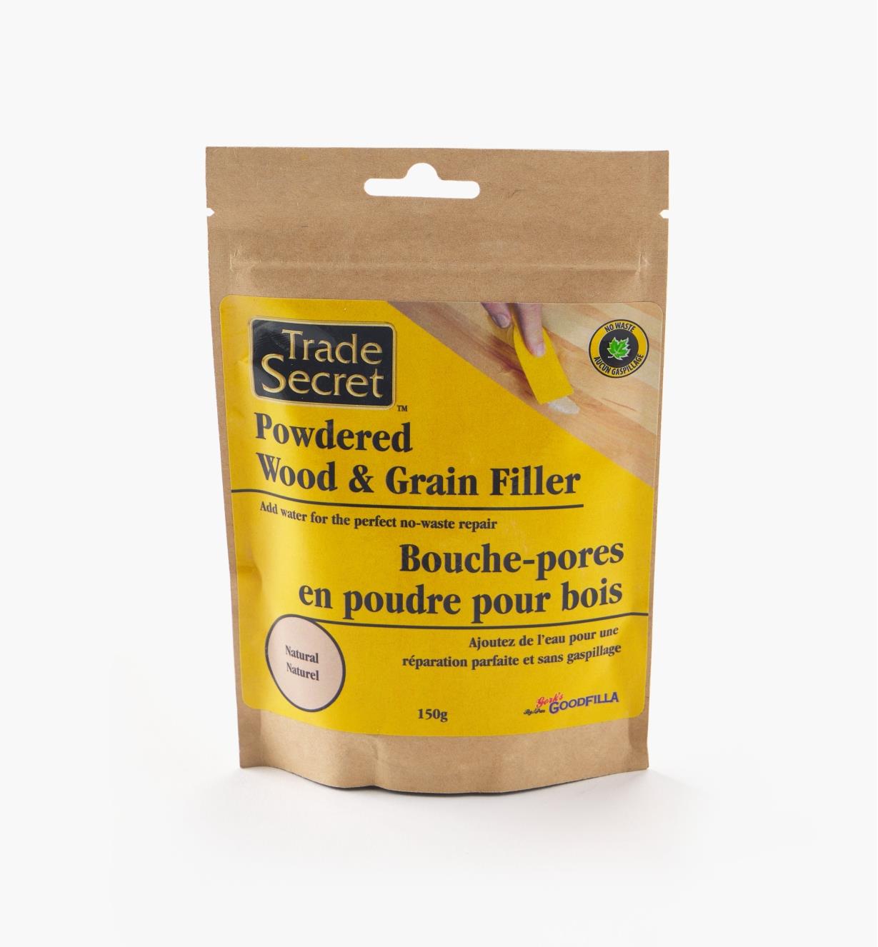 80K8651 - Powdered Grain & Wood Filler, Natural