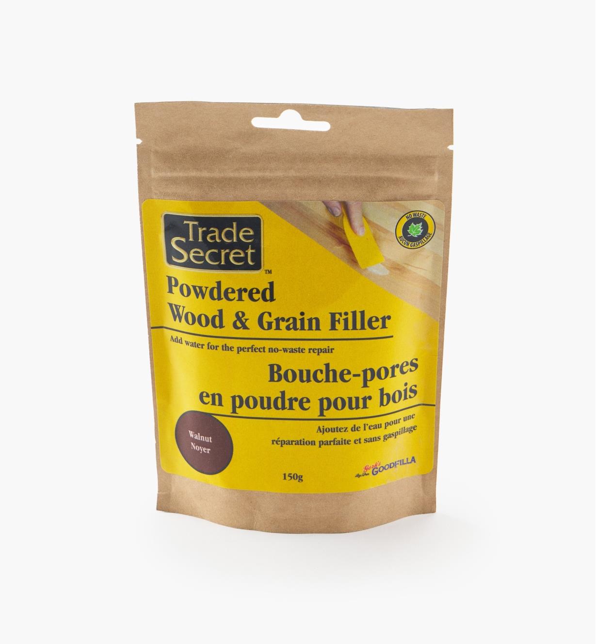 80K8652 - Powdered Grain & Wood Filler, Walnut