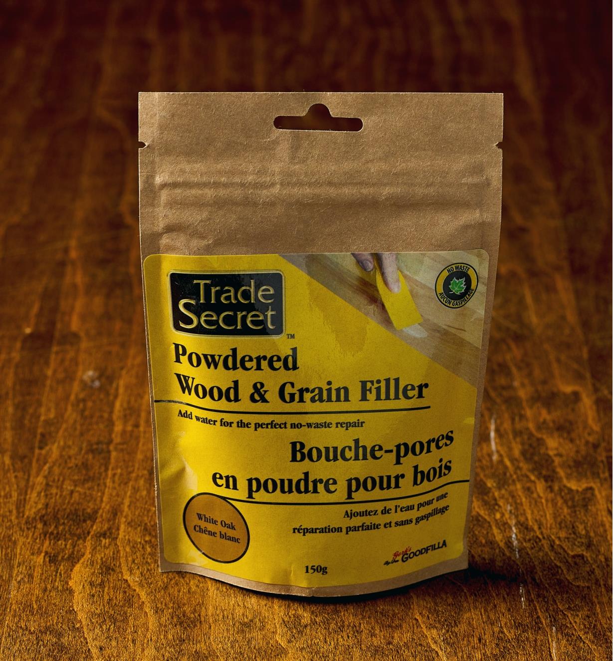 80K8653 - Powdered Grain & Wood Filler, White Oak