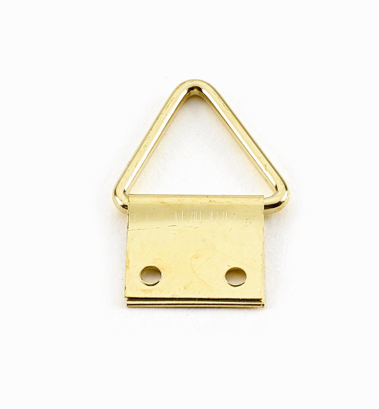 00F1316 - Petits supports à anneau triangulaire, 15 mm x 28 mm, le paquet de 20