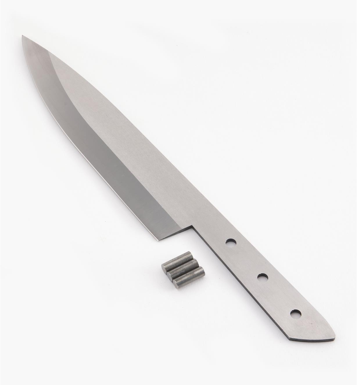 19P2452 - Lame pour couteau de chef, 1/8 po × 8 po