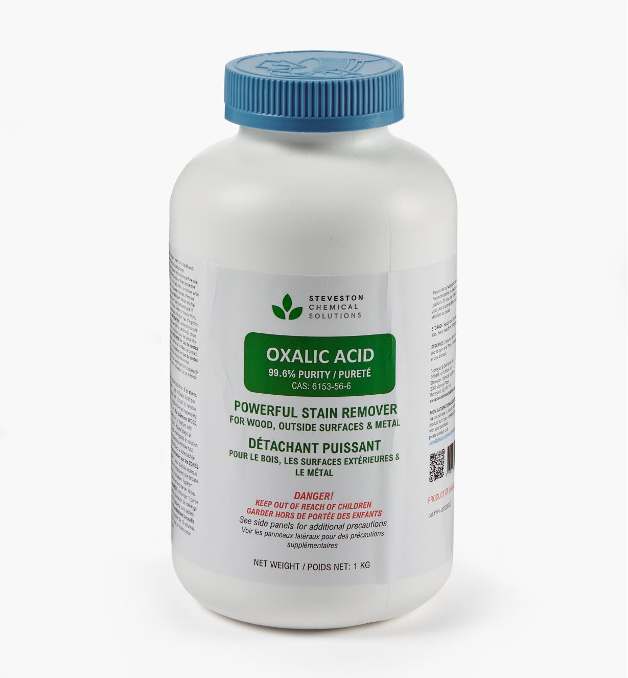 56K0900 - Acide oxalique, 1 kg (2,2 lb)