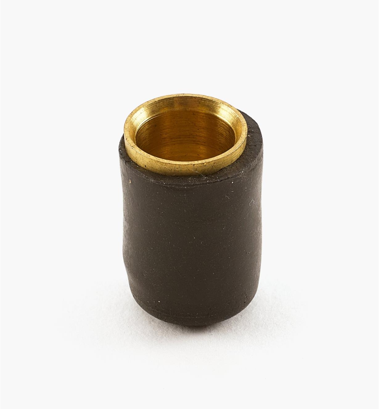 93K3103 - Rubber/Brass Cane Tip
